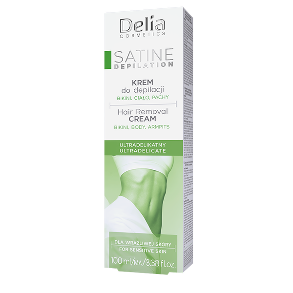 

Нежный крем для депиляции, 100 мл Delia Satine