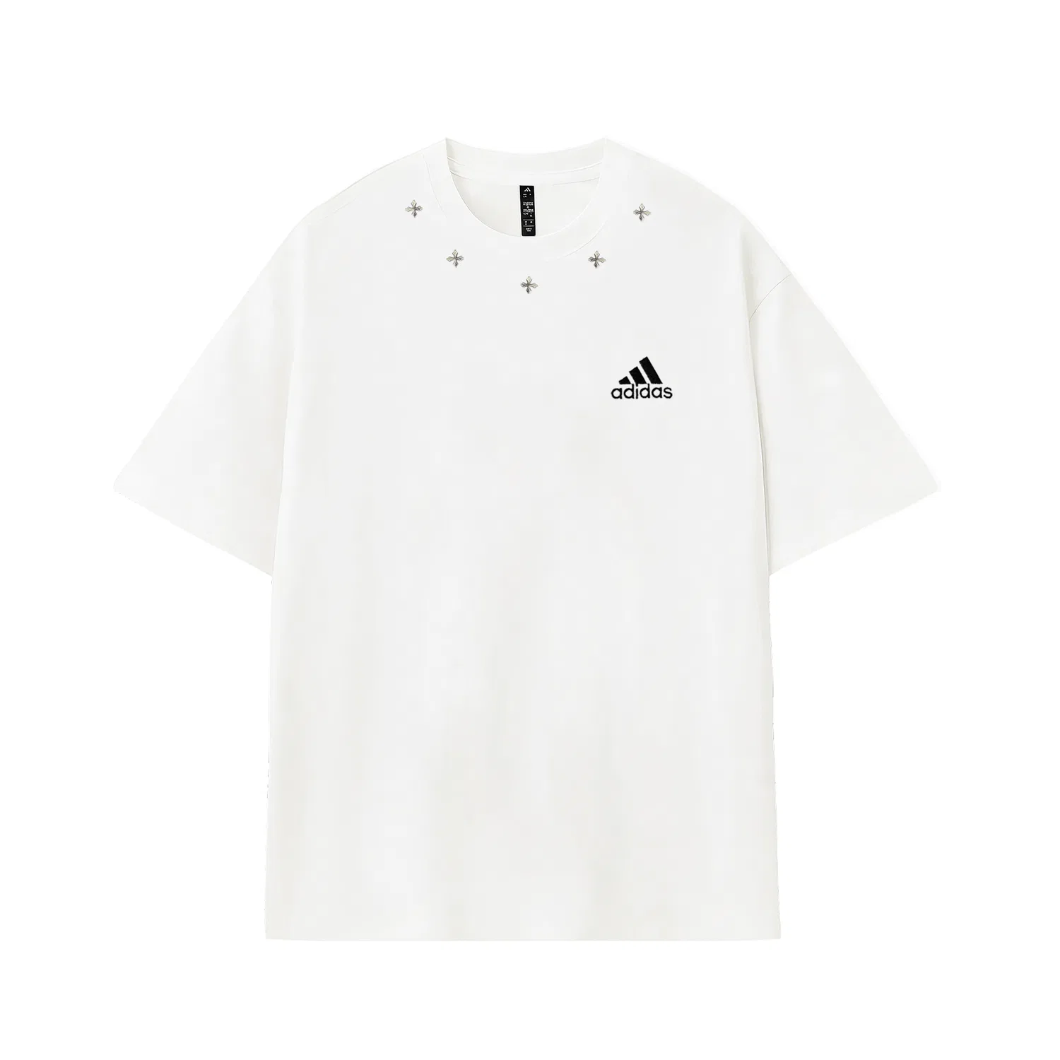Футболка Adidas MUST HAVES Unisex белый — фото 3