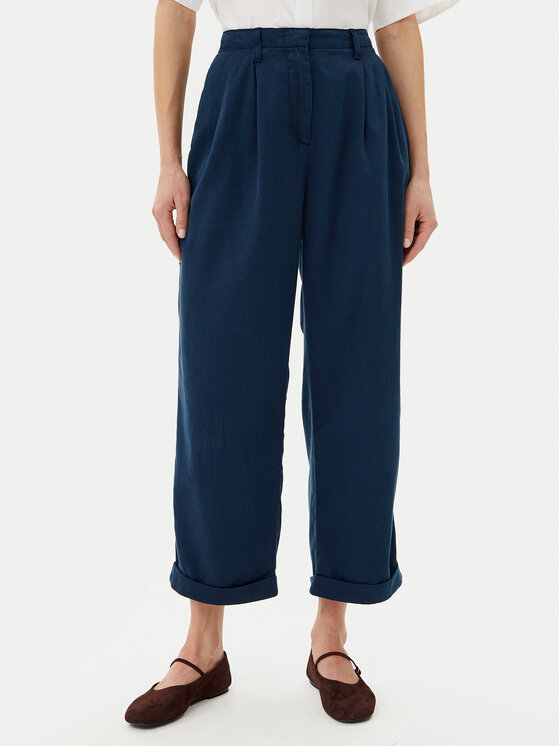 

Брюки свободного кроя WW0WW45589 Tommy Hilfiger, синий