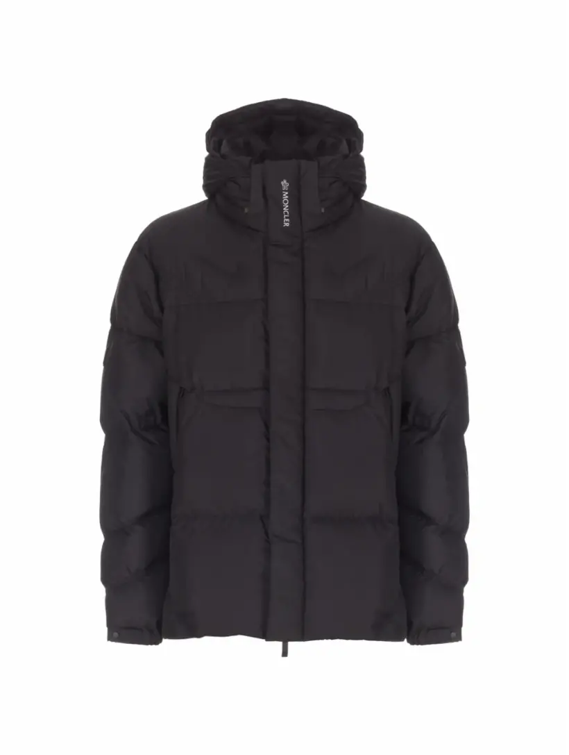

Стеганый пуховик Jarama Moncler, черный