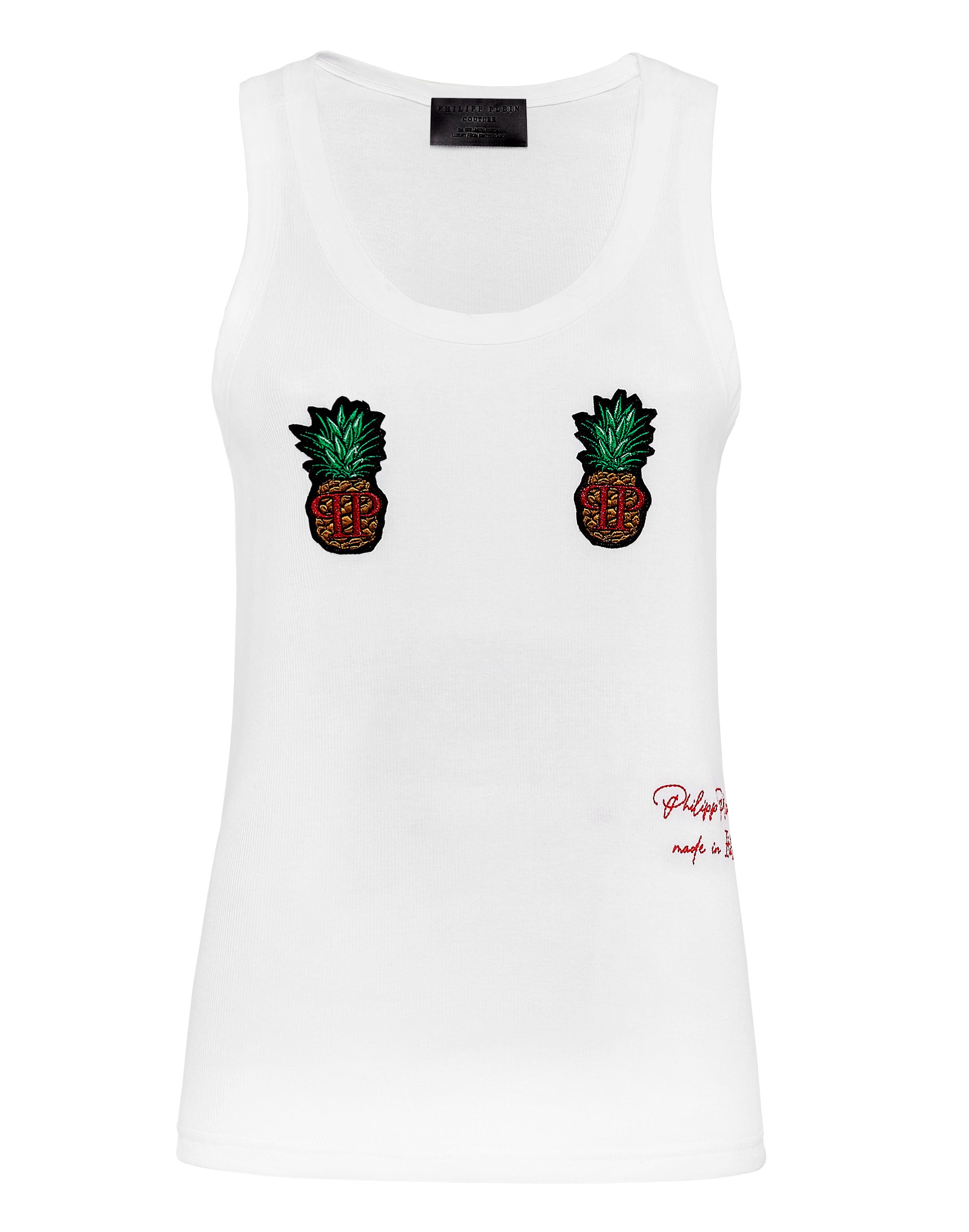 

Майка Pineapple Signature Edition PHILIPP PLEIN, белый