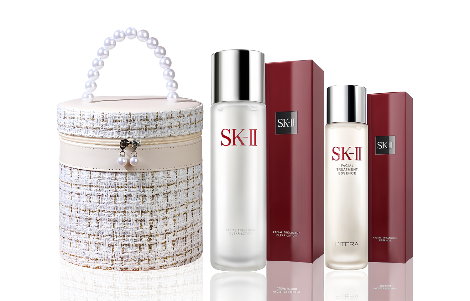 Набор для ухода за кожей SK-II включающий лосьон 230 мл + вода Fairy Water 75 мл + очищающее средство 20 г — фото 3