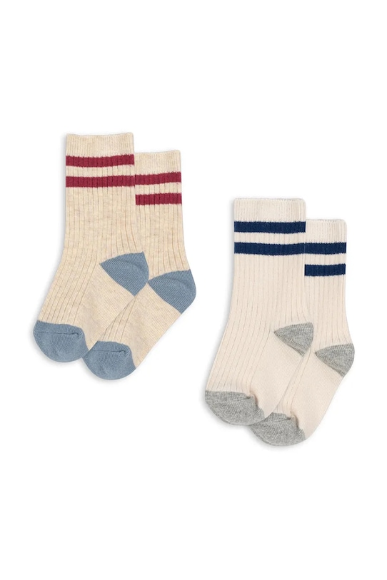 

Детские носки 2 пары RIB SOCKS 2 шт Konges Sløjd, бежевый