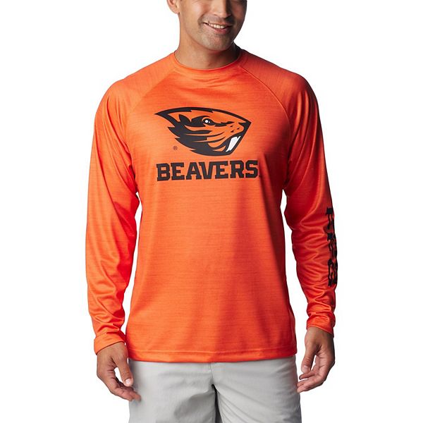 

Мужская футболка columbia orange oregon state beavers pfg terminal tackle omni-shade raglan с длинным рукавом Columbia Pfg