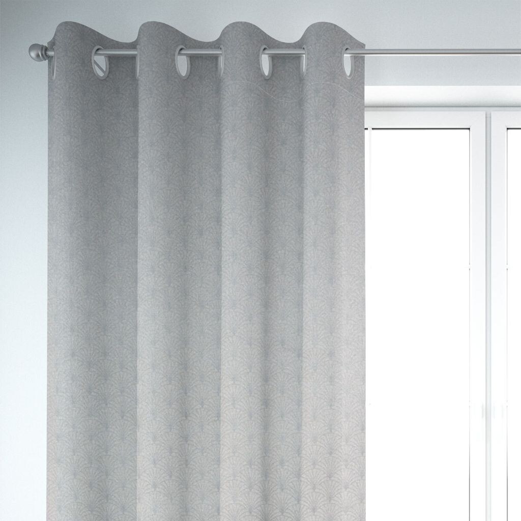 

Elbersdrucke прозрачная штора на люверсах Colorful Moments белая 179694 штора для гостиной, спальни, кухни, прихожей, детской комнаты Schöner-Leben, серый