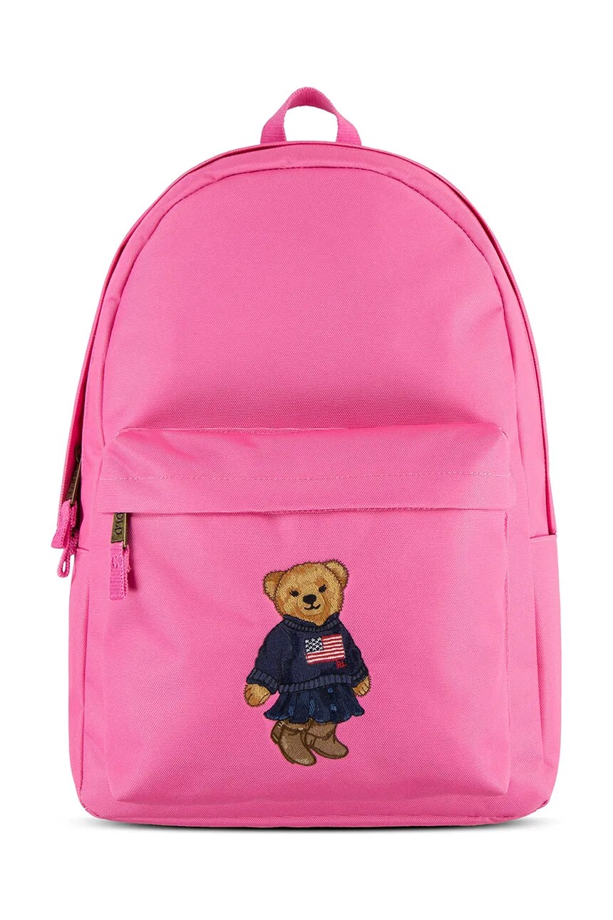 

Детский рюкзак Polo Ralph Lauren, розовый