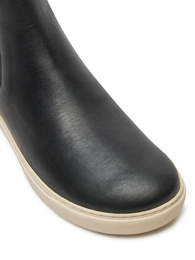 Ботинки женские Birkenstock Lena на плоской подошве, черный — фото 4