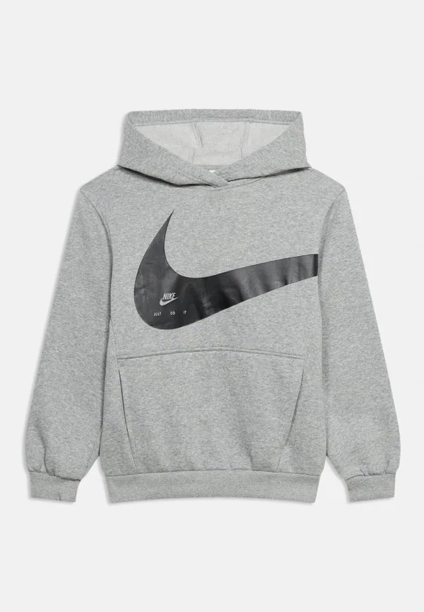 Клубная толстовка унисекс Nike Sportswear, Grey Heather/Black — фото 3
