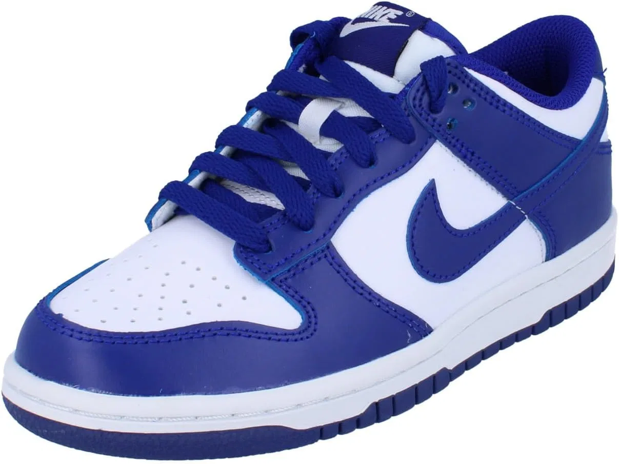 Кроссовки детские Nike Dunk Low, цвет White Concord University Red 106