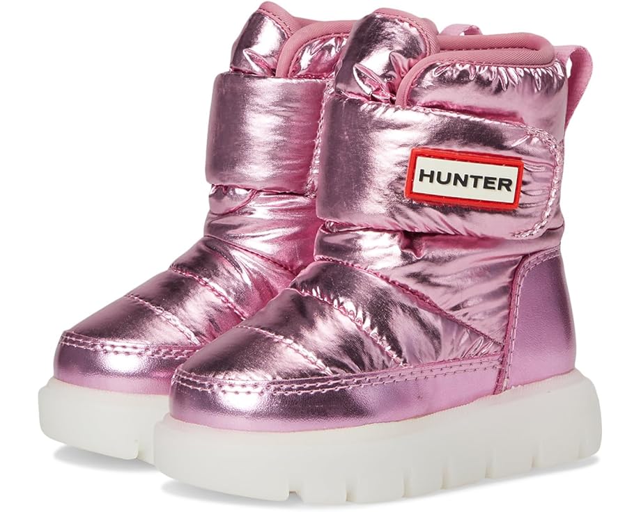 

Детские ботинки Hunter Comfy (Toddler/Little Kid) Hunter Kids, Light Pink Metallic