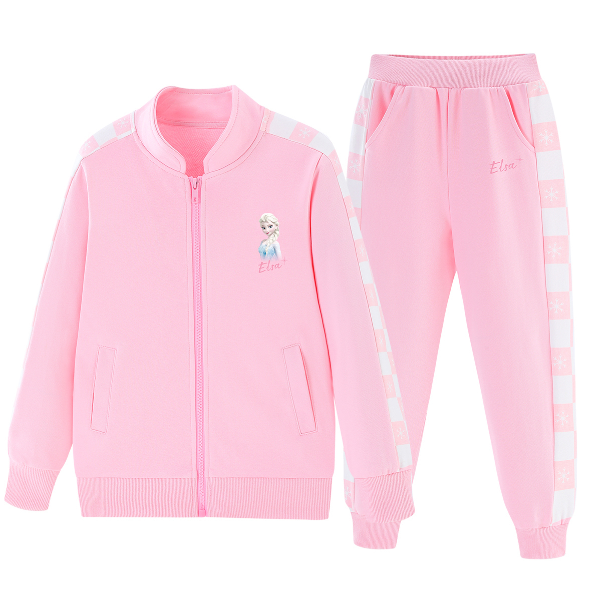 

Disney Повседневный спортивный костюм розовый для детей 3-7 лет