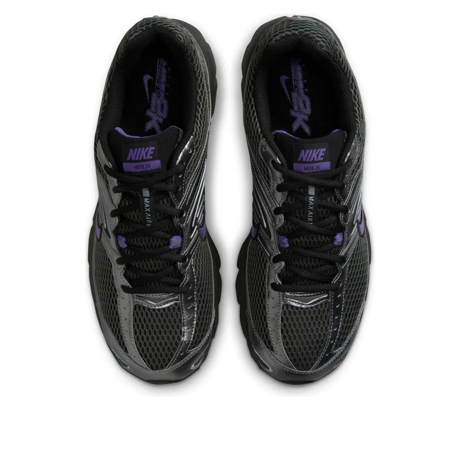 Кроссовки Nike Air Max Moto 2K 'Anthracite Black Metallic Dark Grey Wild Grape' IO9279-006, черный — фото 2