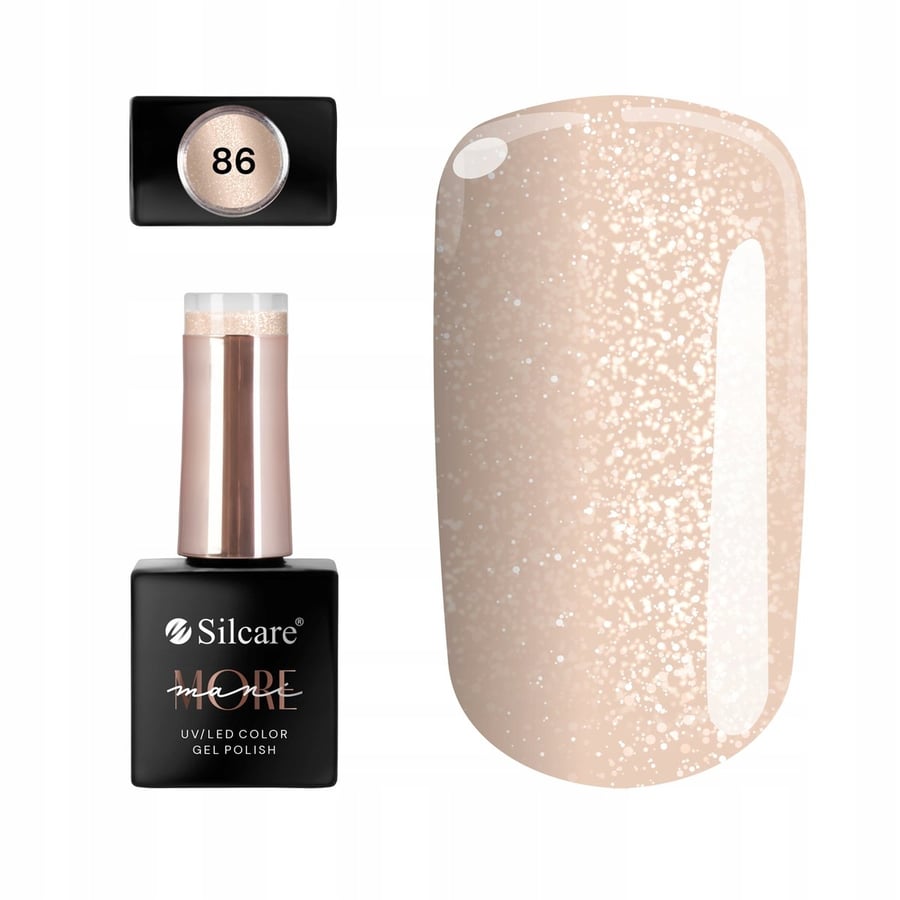 

Silcare Hybrid nail polish maniMORE 86 10 млДля ногтей