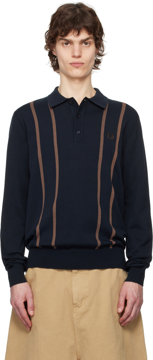 

Вязаное поло Fred Perry