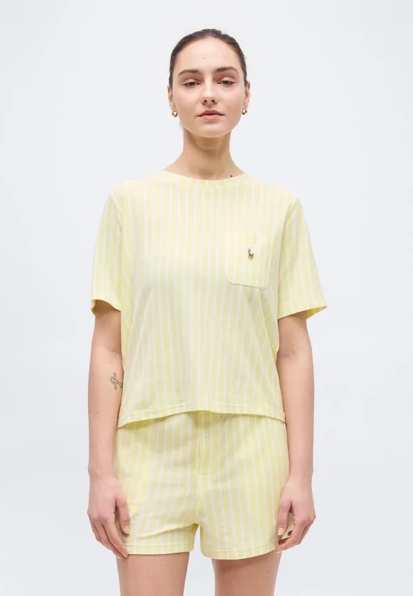 Рубашка с коротким рукавом, короткая пижама Polo Ralph Lauren, Lemon Verbina
