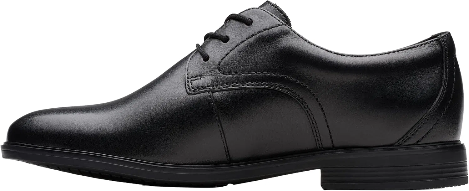 Мужские кроссовки Clarks Originals Jonwin Step Y, Black (Black Leather) — фото 2