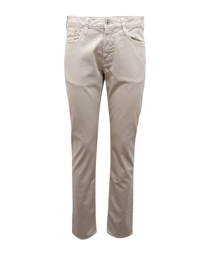 

Узкие брюки светло-серого цвета Armani, серый