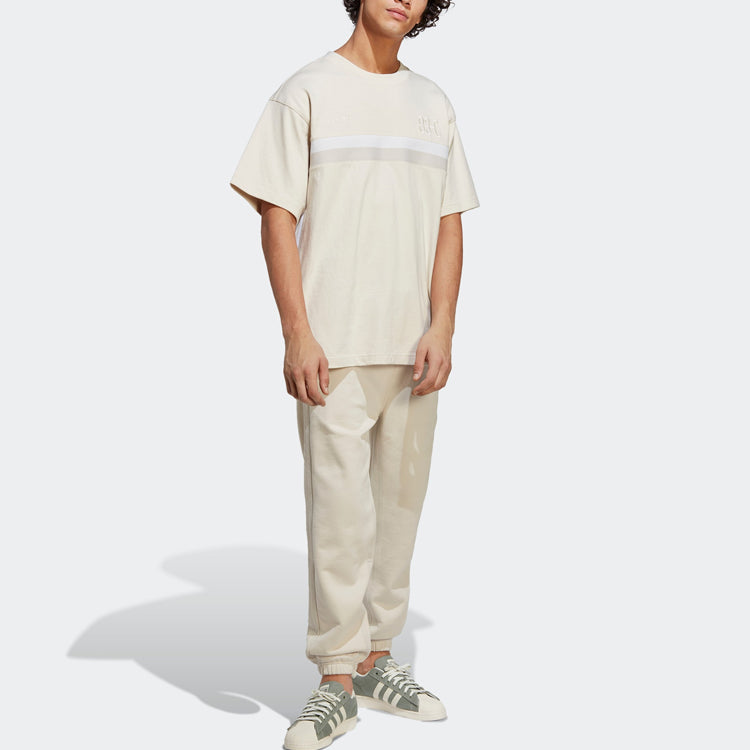 Спортивные брюки adidas originals Essentials Sweat Pants 'Aluminium', бежевый — фото 2