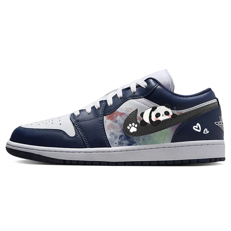 

Jordan Air 1 нескользящие амортизирующие износостойкие низкие детские баскетбольные кроссовки Blue для подростков