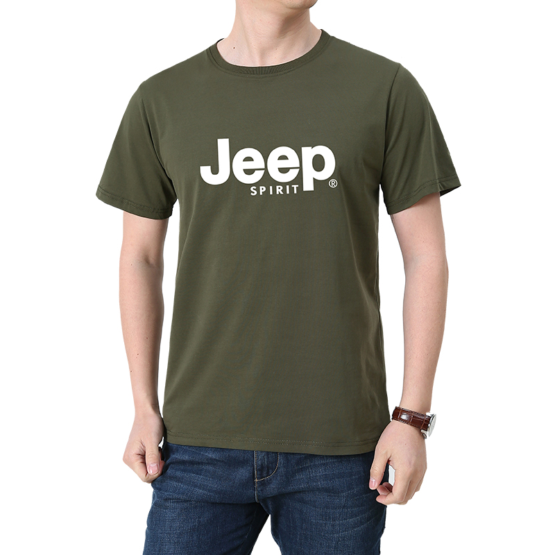 

Футболка с втачным рукавом Men's JEEP SPIRIT, зеленый