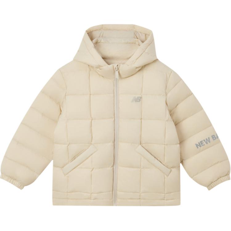 

Пуховик светло-бежевый для детей 3-7 лет New Balance