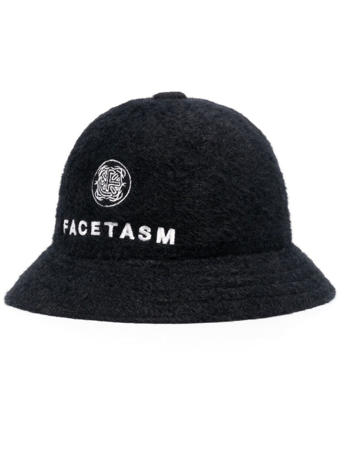 

Панама с вышитым логотипом Facetasm, черный