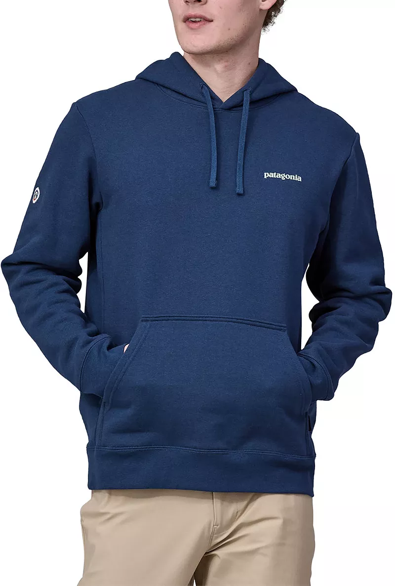 

Толстовка Patagonia для взрослых Fitz Roy Icon Uprisal, цвет Lagom Blue