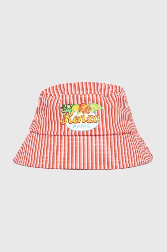 

Детская хлопковая шапка Kenzo kids, красный