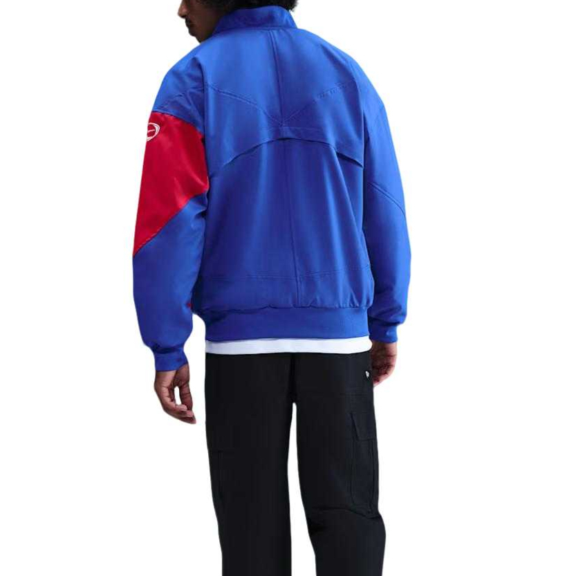 Nike Толстовка dri fit мужская super royal/global red/white — фото 3