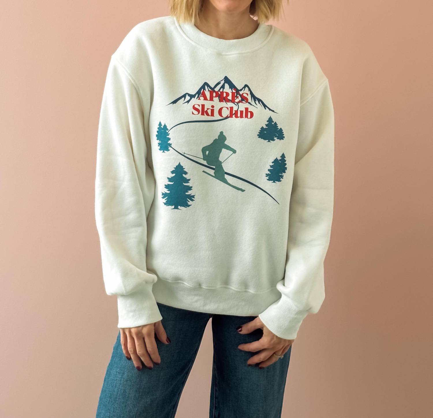 

Белая толстовка Après Ski Club Panache