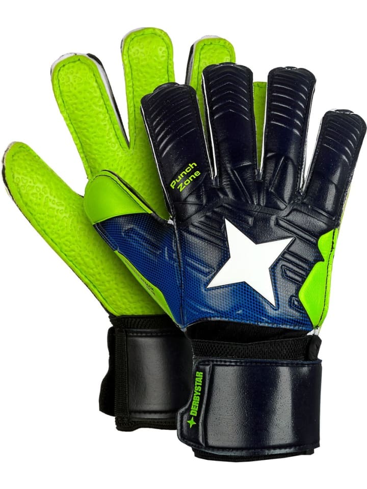 

Derbystar Вратарские перчатки "Attack Protect XP16" синего цвета