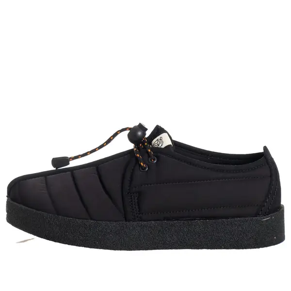 

Кроссовки trek cup quilted 'black' Clarks, черный