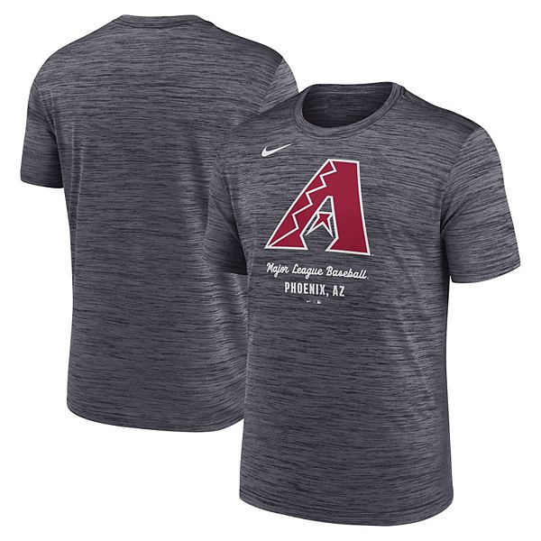 

Мужская черная футболка Arizona Diamondbacks Velocity Performance Nike