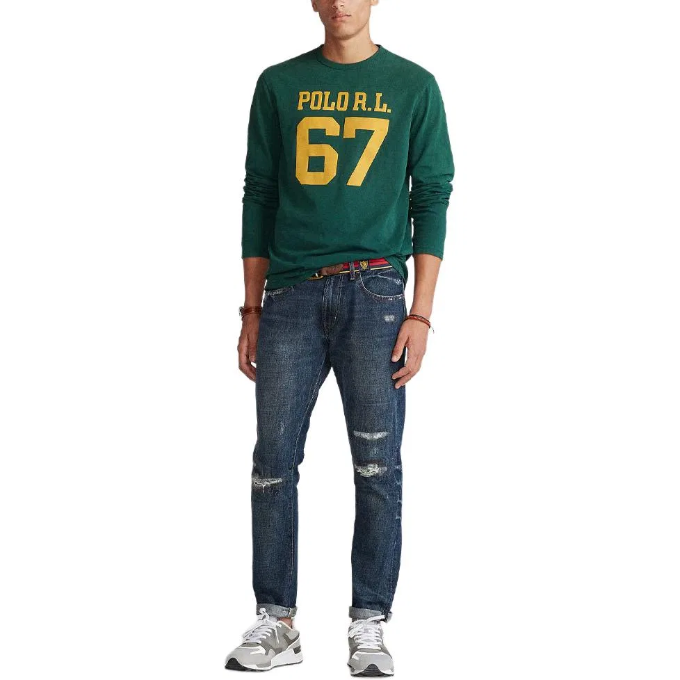 Свитшот мужской Green Polo Ralph Lauren — фото 4