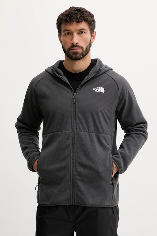 

Толстовка Glacier Heavyweight из флиса The North Face, черный