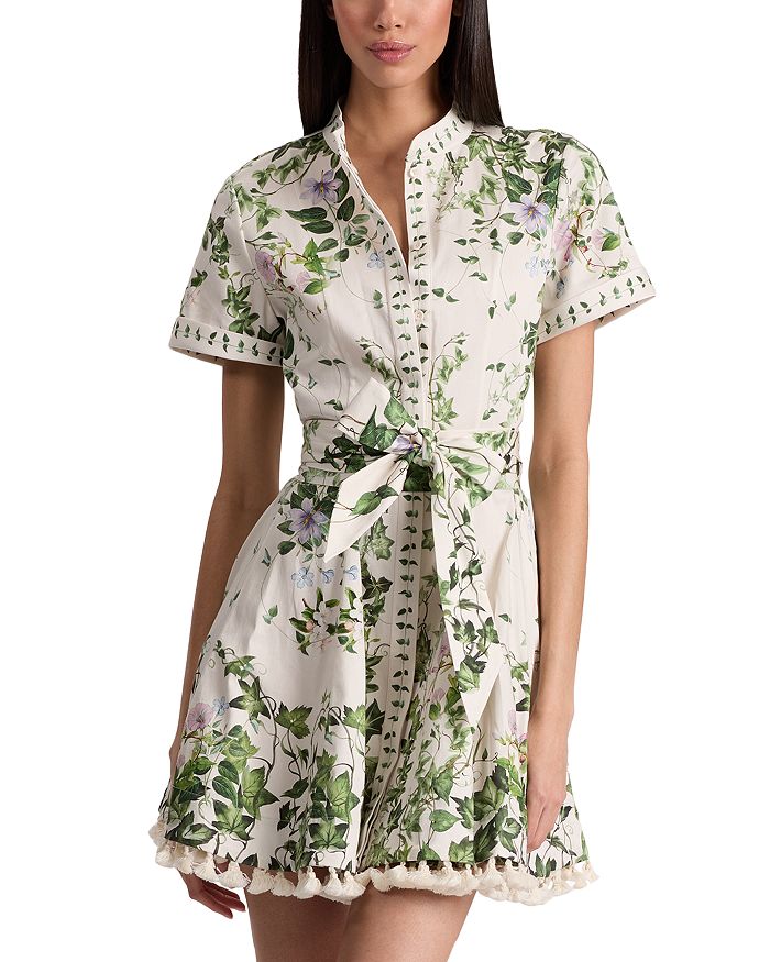 

Люси Мини-платье Alice and Olivia, мультиколор