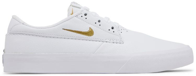 

Кроссовки Nike Shane Premium SB 'White Metallic Gold', белый