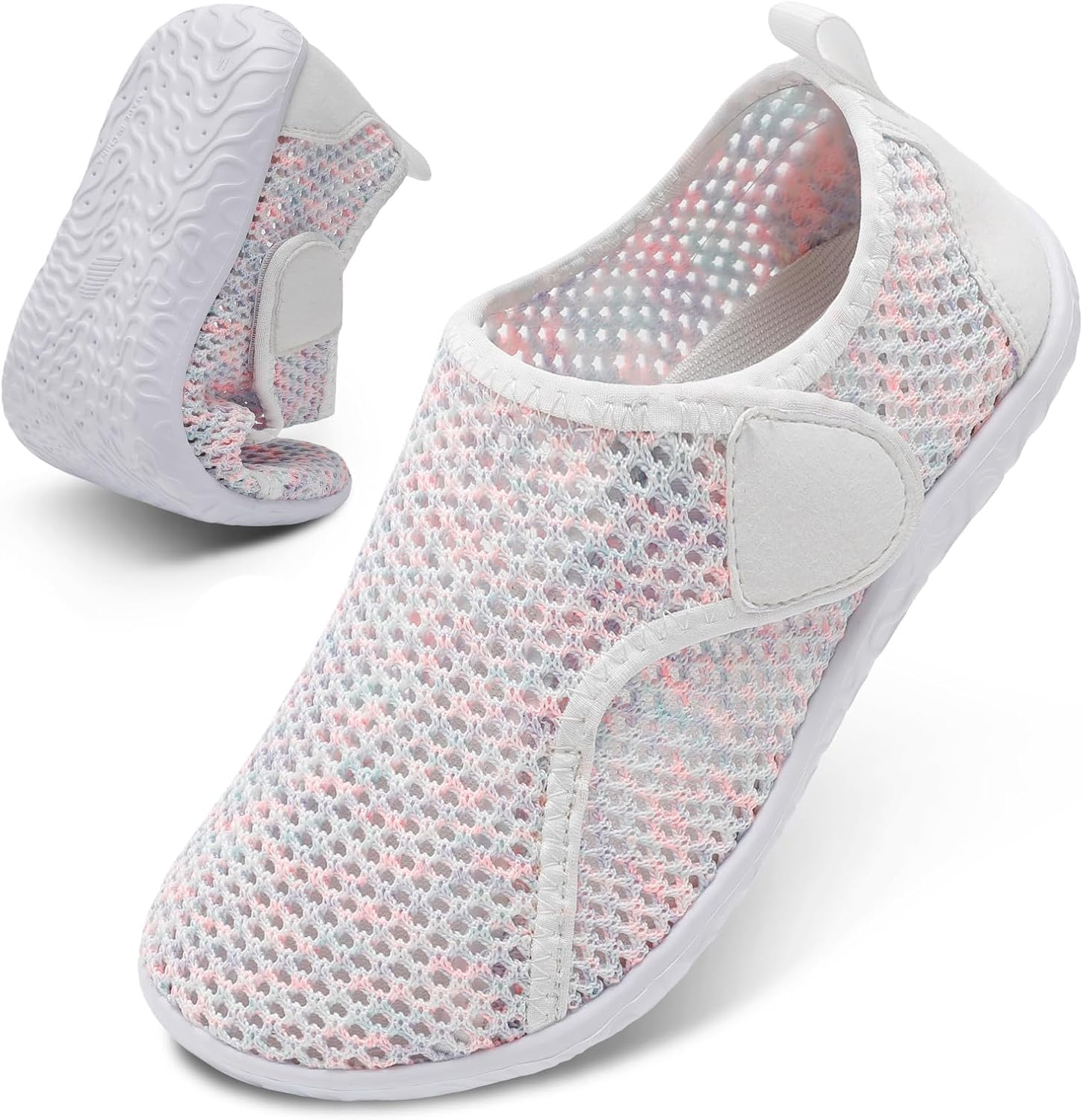 

Водные тапочки XIHALOOK для женщин и мужчин, быстро сохнут, легкие, босоножки для пляжа, плавания, бассейна, серфинга, йоги и спорта, светло-розовый