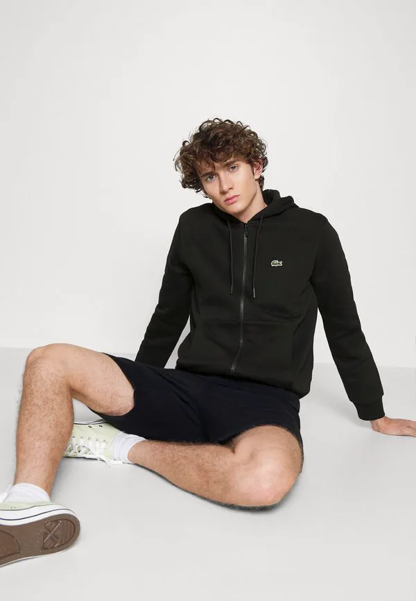 Универсальная толстовка на молнии Lacoste, Noir — фото 4