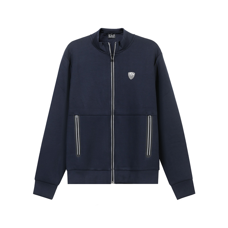 EMPORIO ARMANI Костюм спортивный с молнией и логотипом Ea7, набор из двух предметов, Navy Blue — фото 3