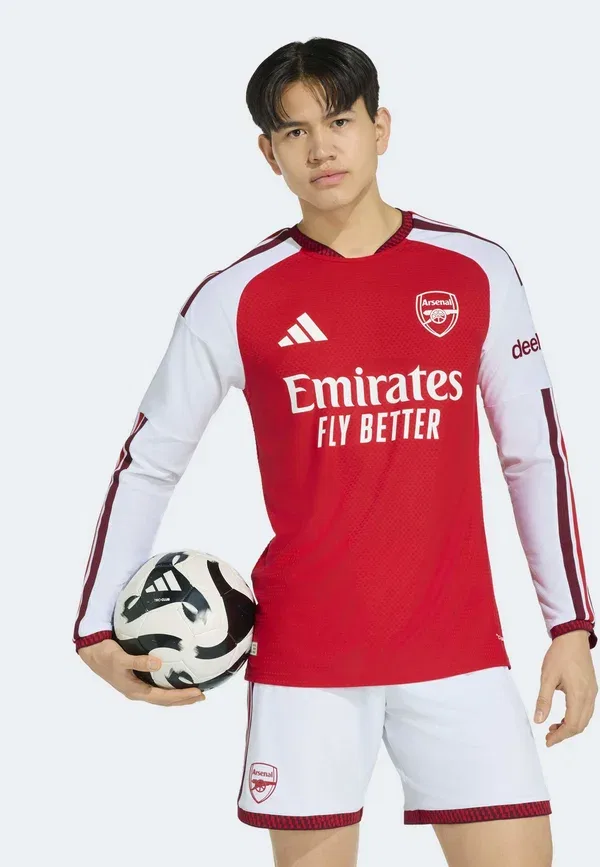 Футболка с длинным рукавом Arsenal FC 26/27 Home Authentic Club Wear Adidas Performance, ярко-алый