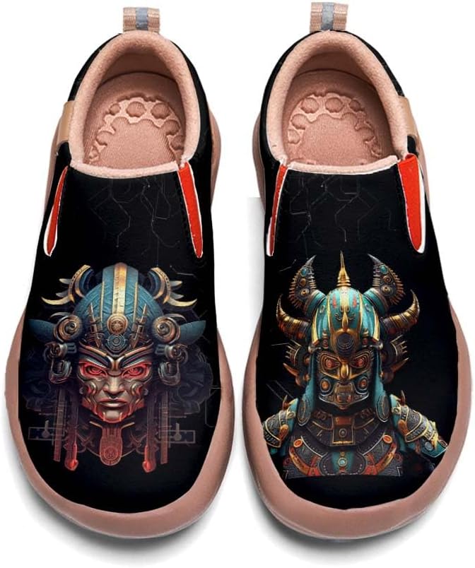 

Мужские повседневные лоферы Onehorse на шнуровке, кожаные кроссовки, удобные и легкие, с легкой надевкой, с художественной росписью, для путешествий, Mechanical Organisms - N28