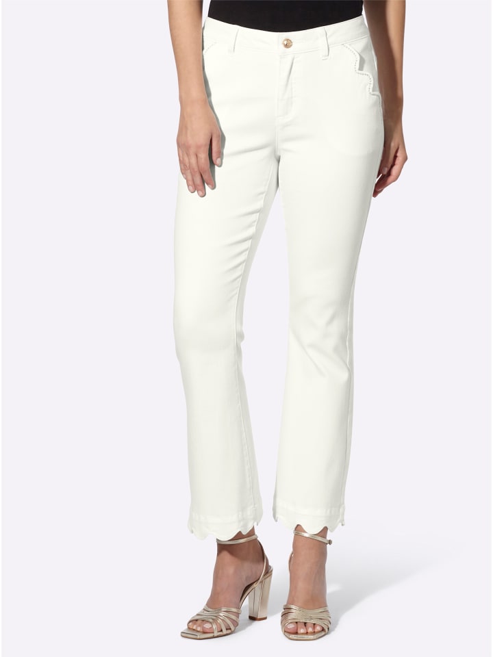 

Heine Джинсы с эффектом пуш-ап, цвет экрю