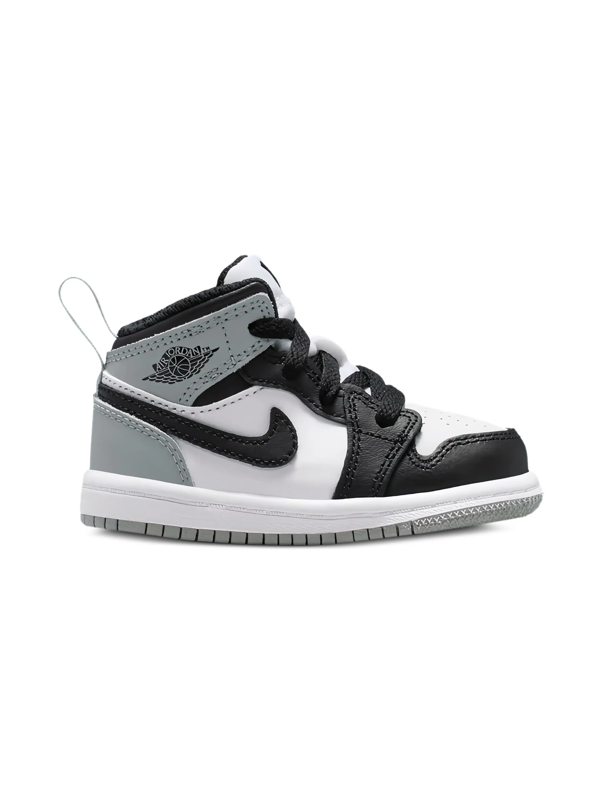 Кроссовки Air Jordan 1 Mid Barons Jordan Kids, черный — фото 2