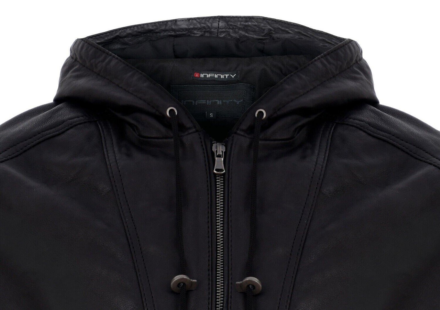 Куртка-бомбер Infinity Leather Odessa Casual, черный — фото 4