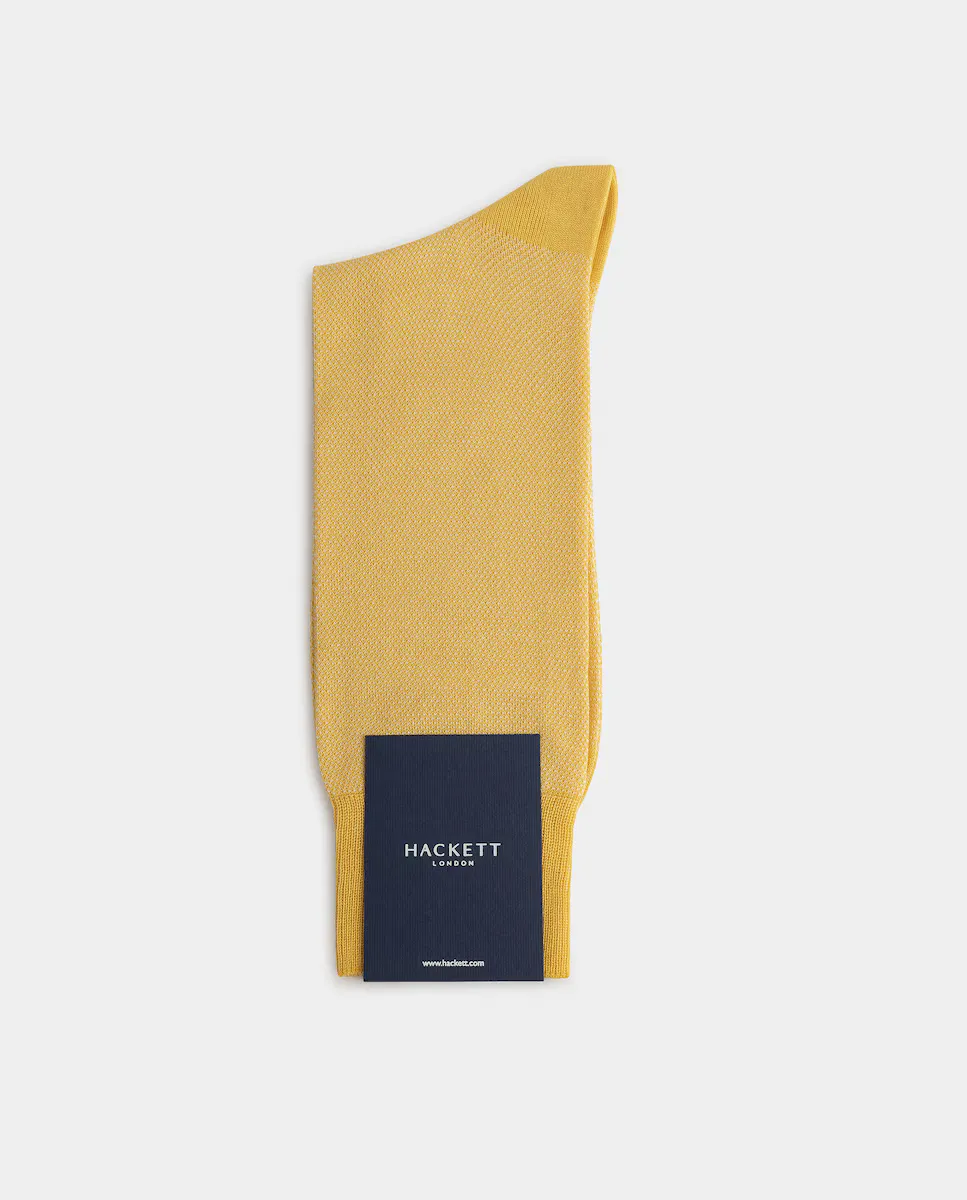 

Мужские носки Hackett из ткани Birdseye, желтый
