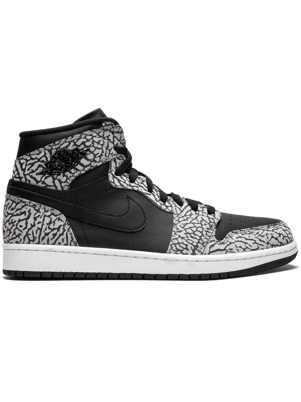

Кроссовки Air 1 Retro High с принтом Jordan, черный