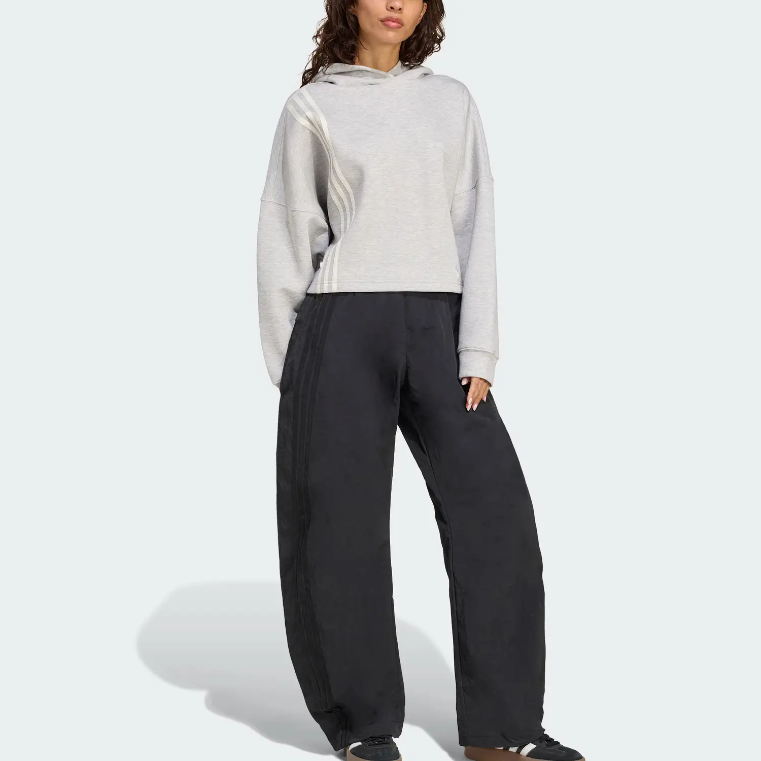 Брюки женские Casual OFF PLACED WOVEN Adidas Originals, черный — фото 2