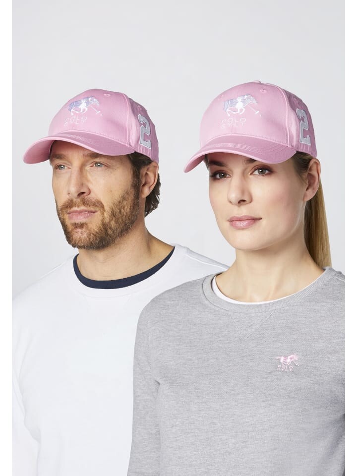 

Бейсболка Polo Sylt Basecap, розовый