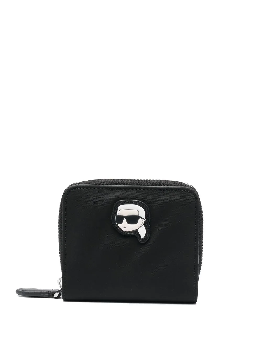 

Кошелек Ikonik с круговой молнией KARL LAGERFELD, черный